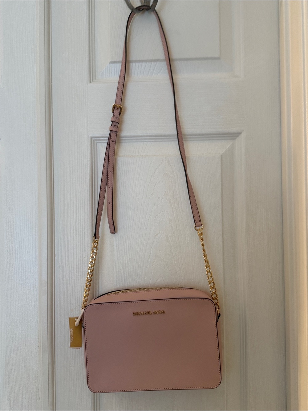 Michael Kors Blush Pink Jet Set purse